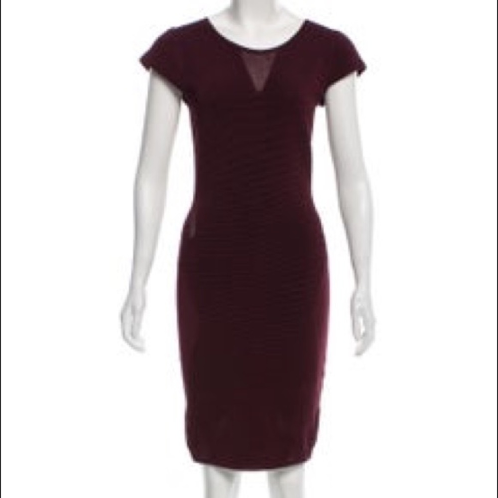 MAJE - Short sleeve knee-length dress